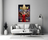 clutch bald eagle baller victory panel bringing character to a minimalist living room wall