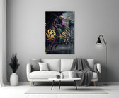 get buckets bull baller money dunk panel bringing character to a minimalist living room wall