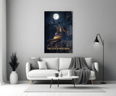 basketball player palming the moon panel bringing character to a minimalist living room wall