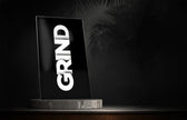 Grind Bold Black Glasbild