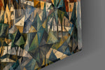 Sagrada Familia glass wall art close-up detail of the printed surface on tempered glass