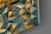 Big Ben Westminster glass wall art close-up detail of the printed surface on tempered glass