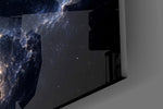 Celestial Mermaid Reaching for a Star Glass Wall Art
