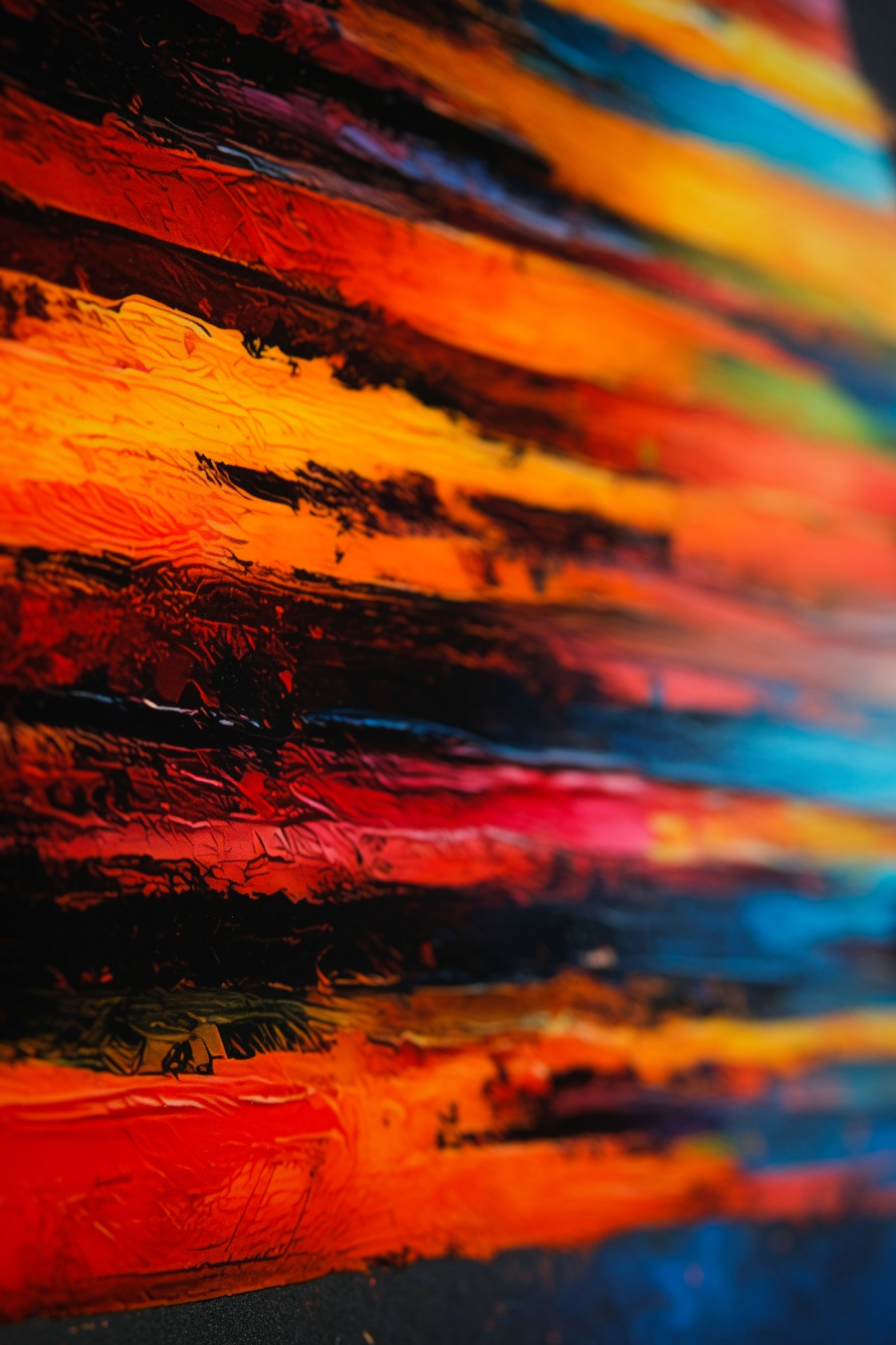 Dyed Thoughts — Gloss Lacquer Accent Print