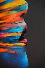 Dyed Thoughts — Parlak Lake Vurgu Baskı