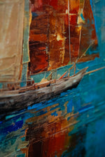 Quiet Voyage — Haptic 3D Embossed + High-Gloss Lacquer Print