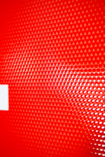 3D Crimson Prism-Lacquer Pulse — Pure Gloss Relief Print