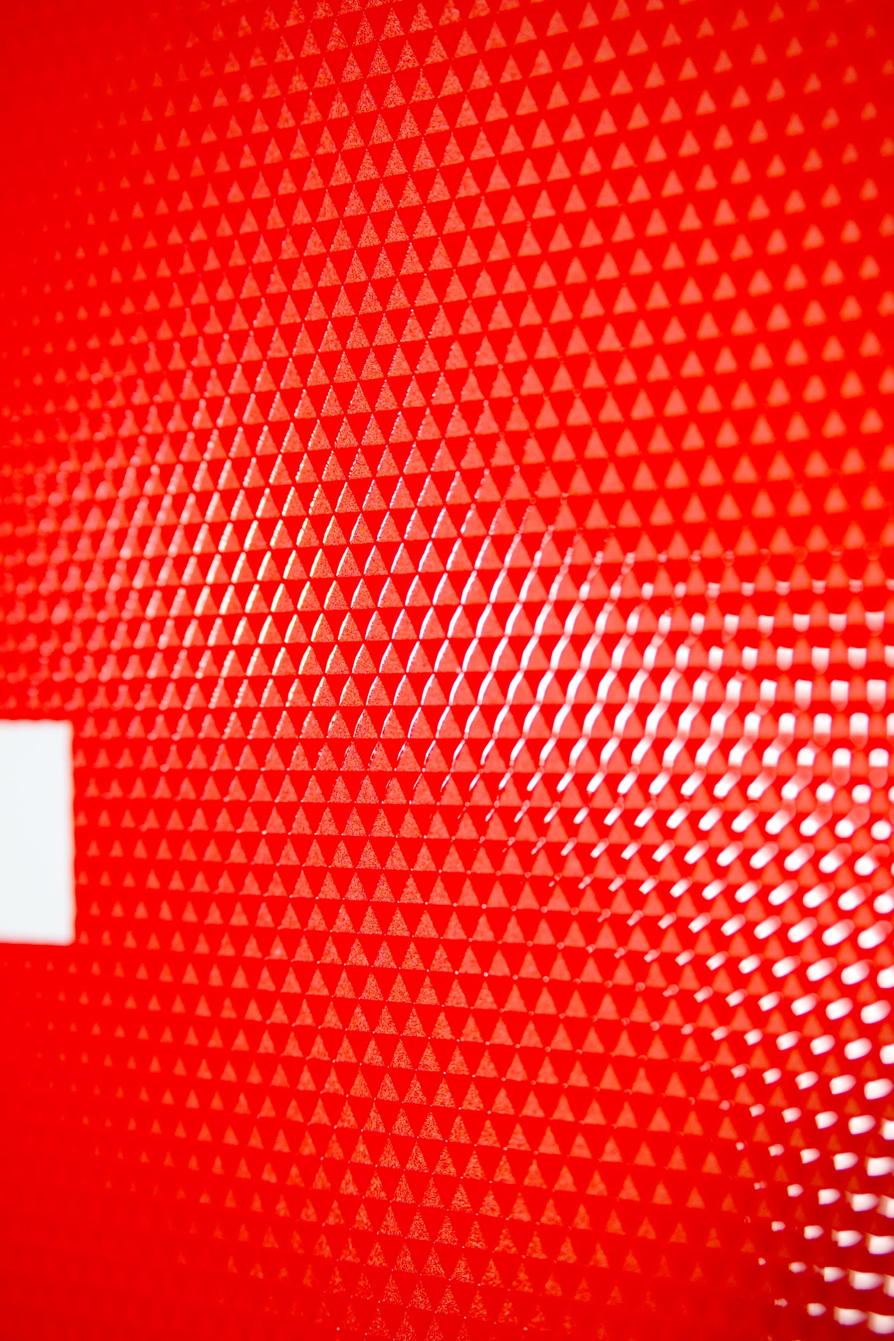 3D Crimson Prism-Lacquer Pulse — Pure Gloss Relief Print