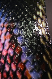 Dark Symbiote Noir — Haptic 3D Embossed + High-Gloss Lacquer Print