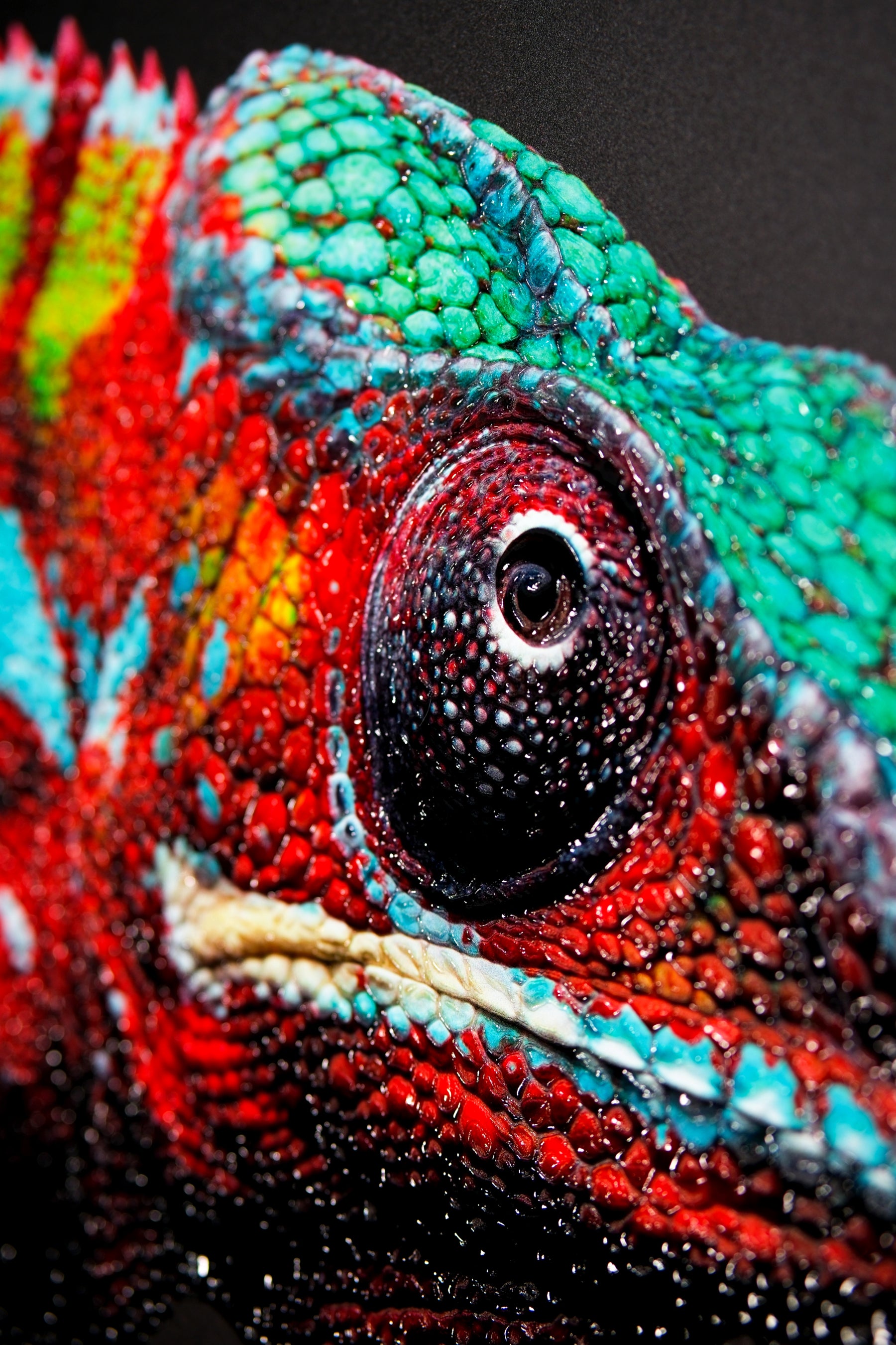 Prismskin Guardian — Haptic 3D Embossed + High-Gloss Lacquer Print