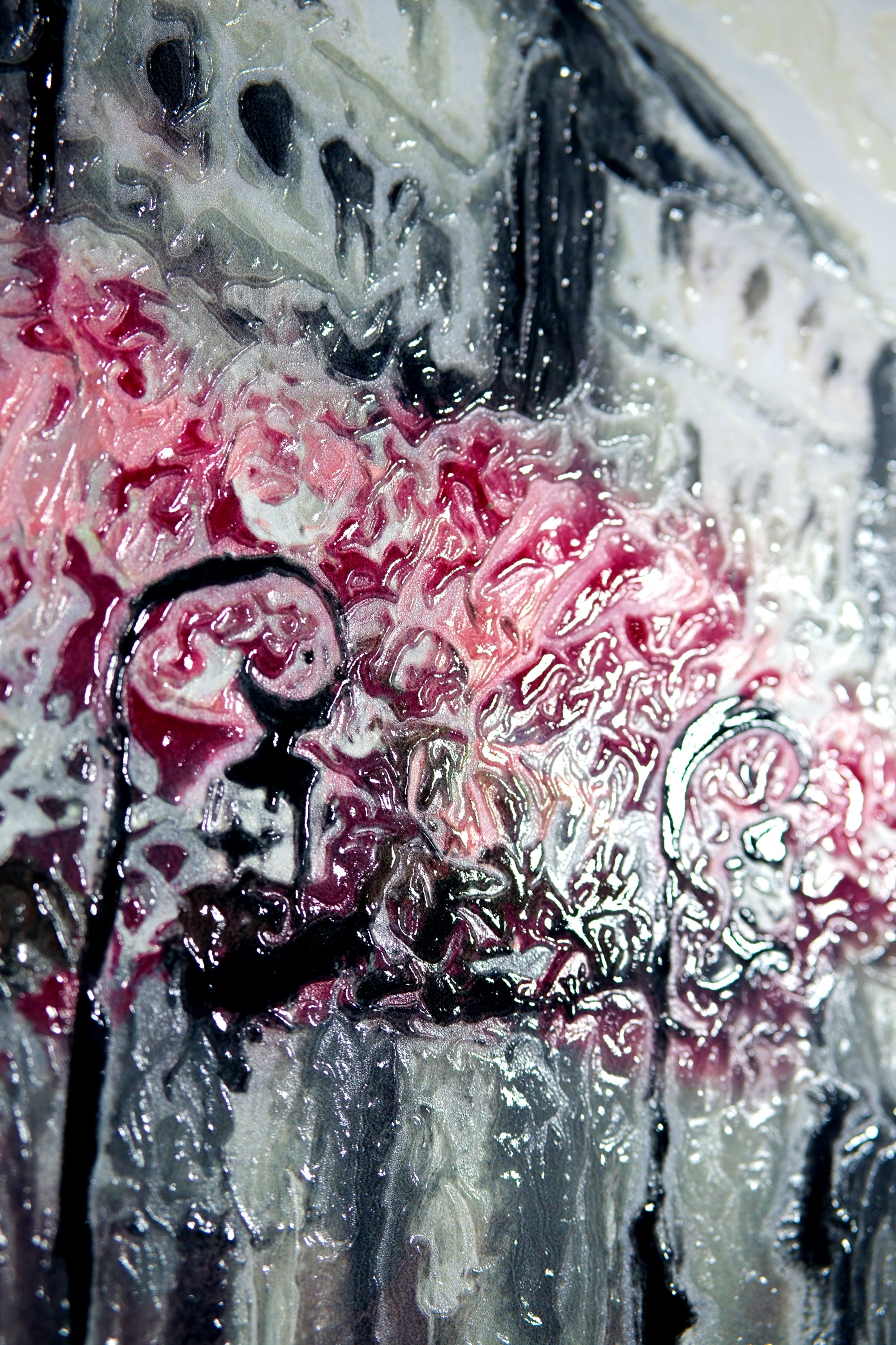 Paris in Bloom — Haptic 3D Embossed + High-Gloss Lacquer Print