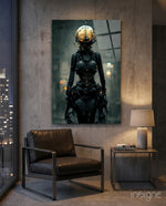 She Glass Art  || Designer Collection - Lifestyle preview in a designer interior