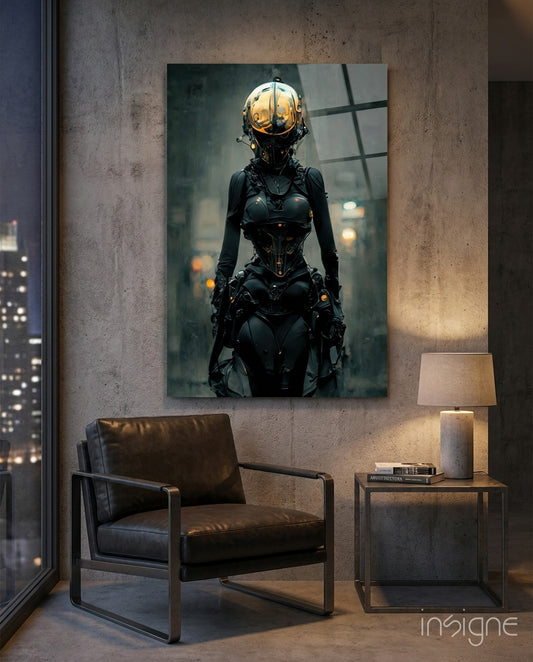 She Glass Art  || Designer Collection - Lifestyle preview in a designer interior