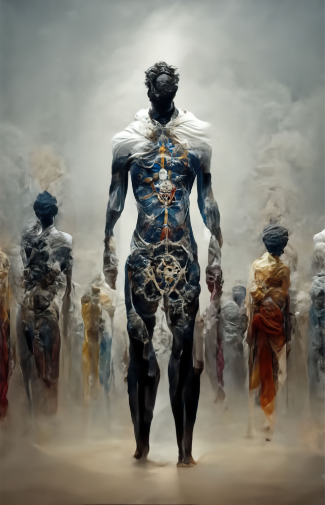 Fighters of the New Age Glass Art  || Designer Collection