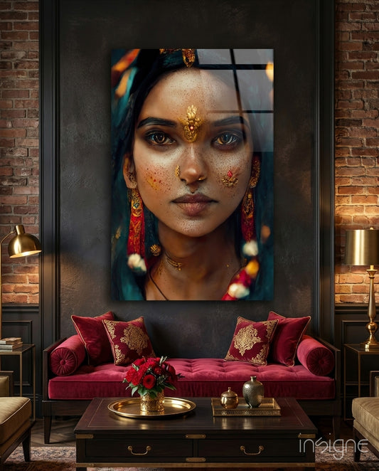Beauty Glass Art  || Designer Collection - Lifestyle preview in a designer interior
