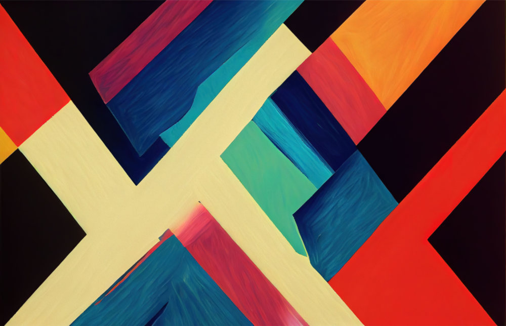 Corners Glass Wall Art  || Designers Collection