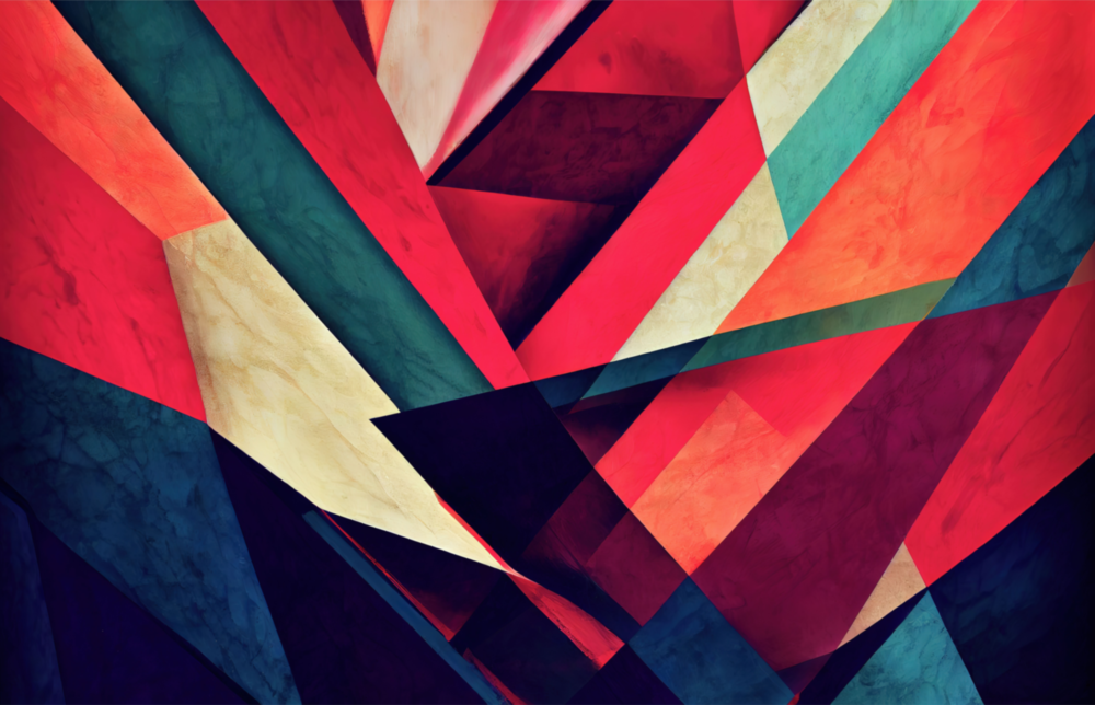 Corners Glass Wall Art  || Designers Collection