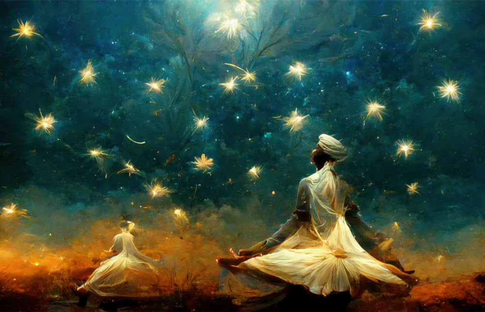 Mysticism Glass Wall Art  || Designer Collection