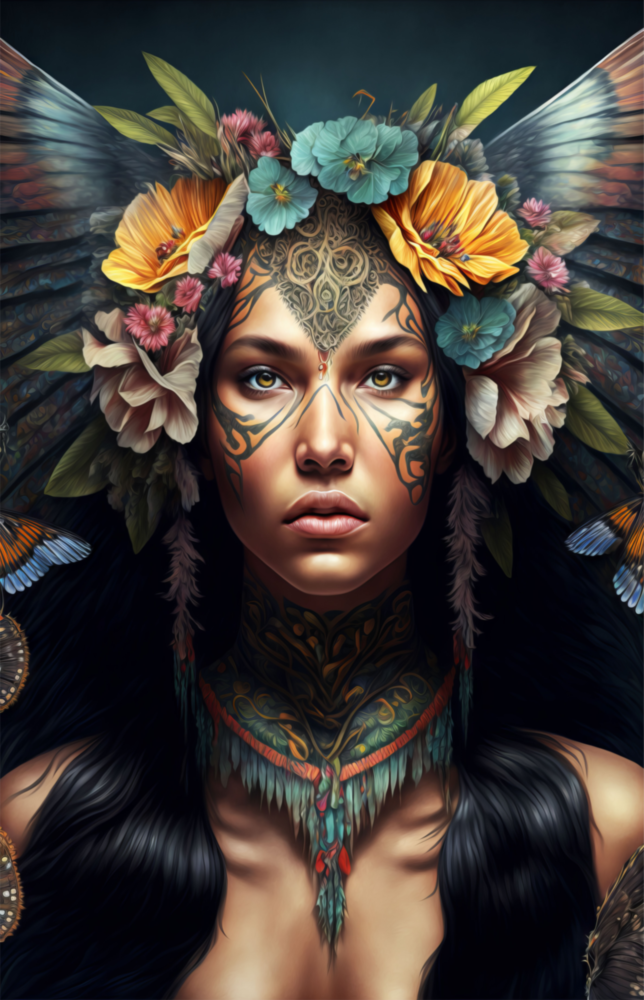 Warrior Beautiful Glass Wall Art  || Designers Collection