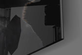 3 Wise Monkey artwork anchoring a wall with bold dramatic palette