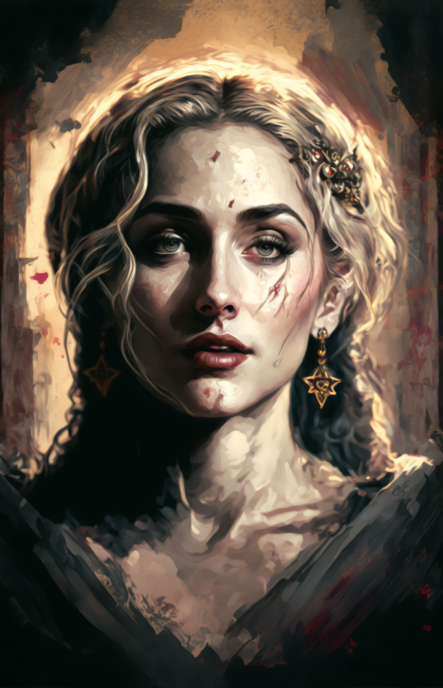 Madonna Glass Wall Art  || Designer Collection