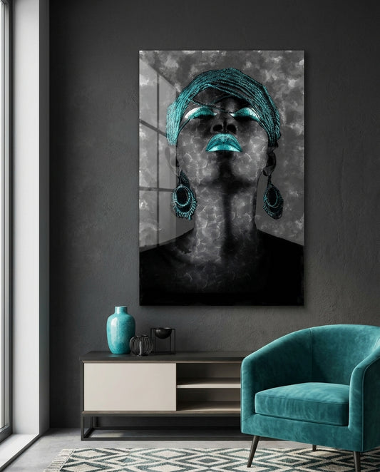Women Glass Wall Art || Designers Collection