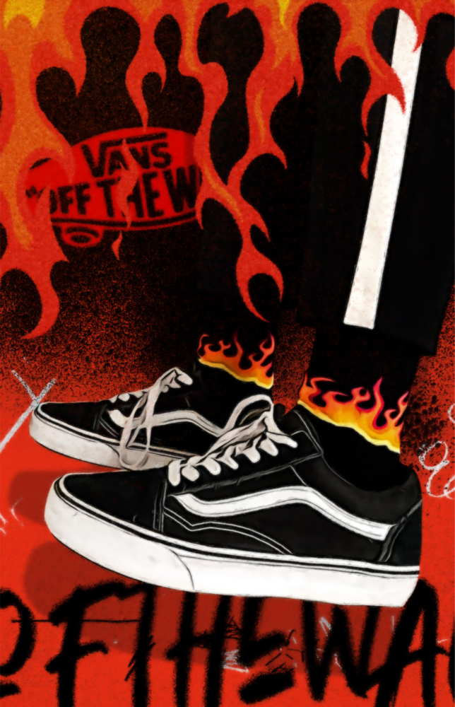 Vans Glass Wall Art || Designers Collection