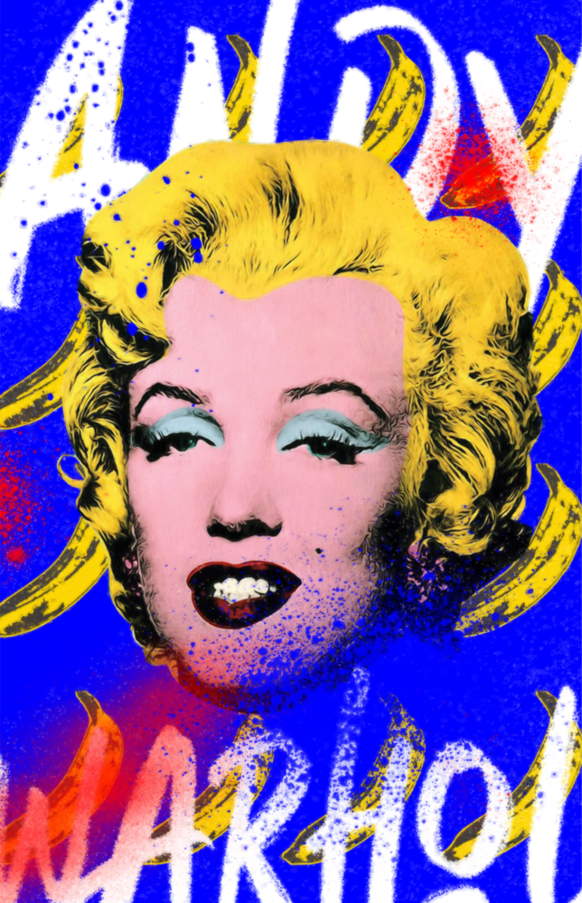 Andy Warhol and Marilyn Monroe Glass Wall Art || Designer Collection
