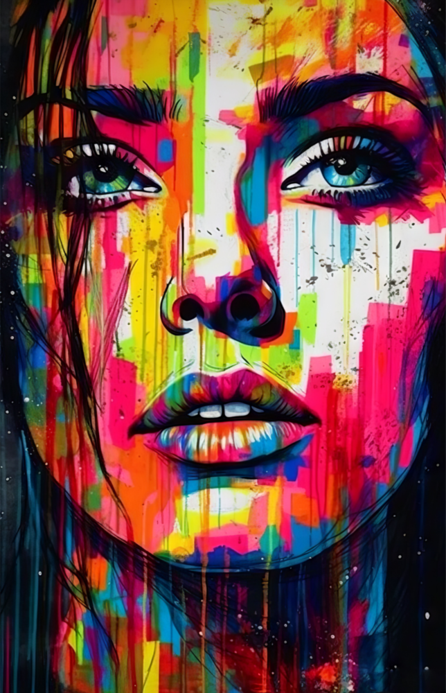 Beauty Glass Wall Art || Designer Collection