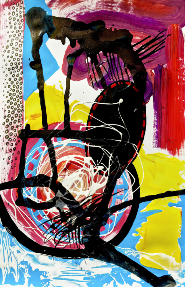 Dance of Abstract Lines || Designer Collection
