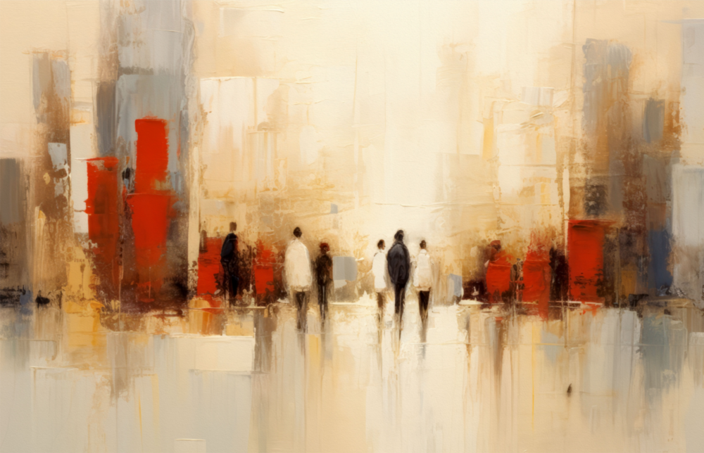 City Silhouette Glass Wall Art || Designer Collection