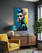 Earrings Glass Wall Art || Designer Collection