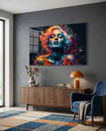 Feelings Glass Wall Art || Designer Collection