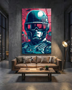 Mission Glass Wall Art || Designer Collection