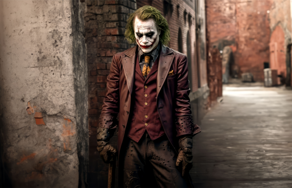 Joker Glass Wall Art|| Designer's Collection