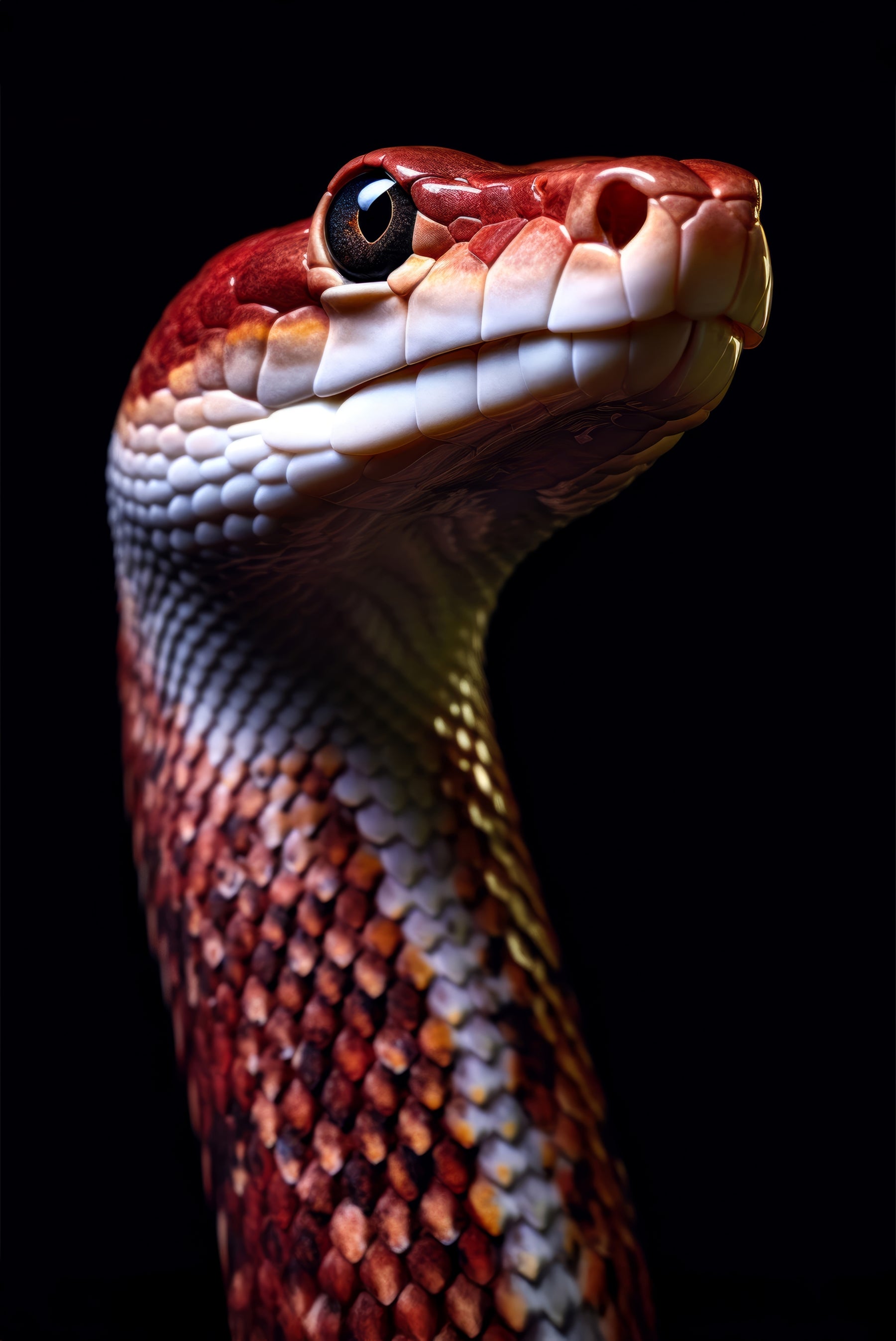 Venom Noir — Haptic 3D Embossed + High-Gloss Lacquer Print