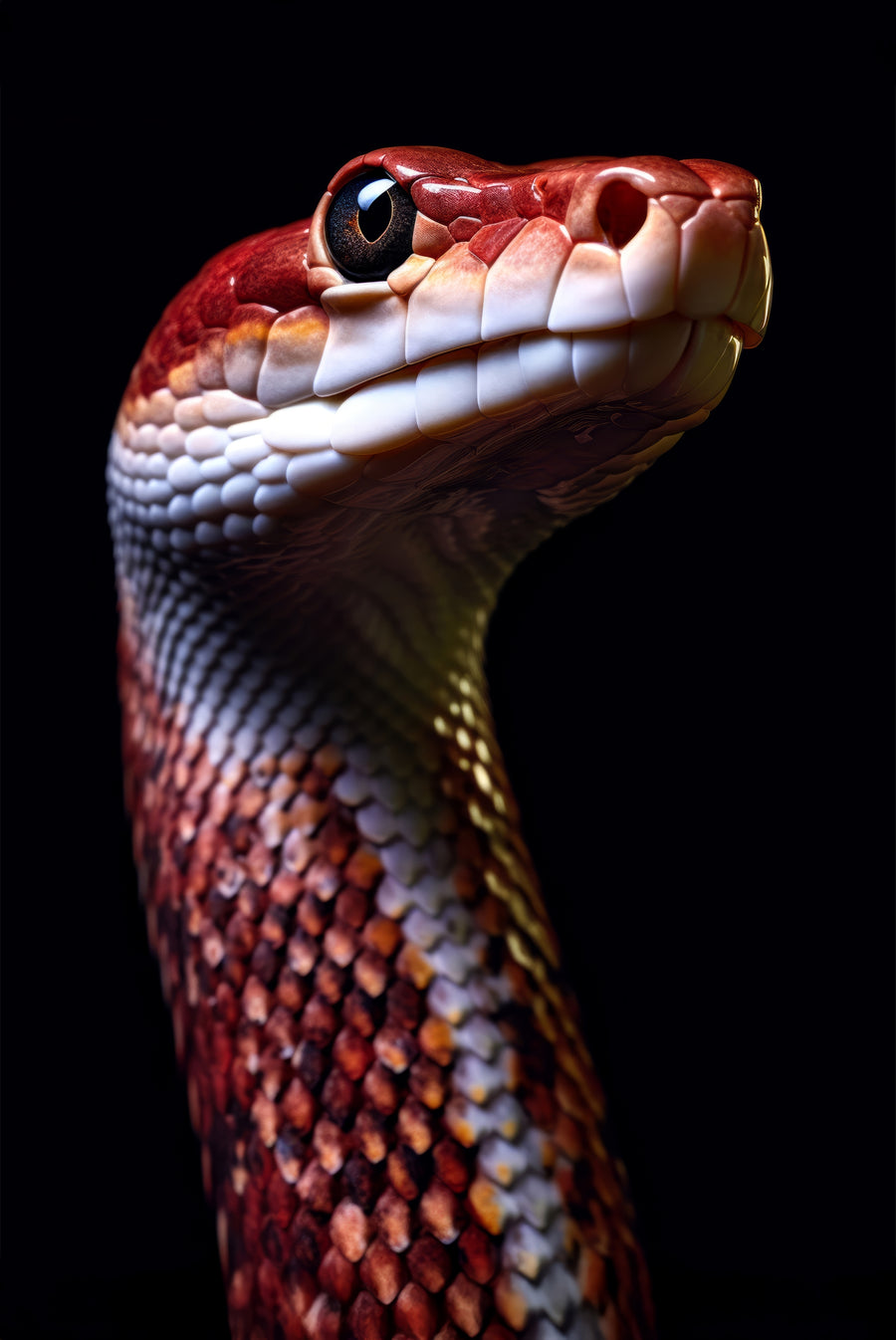 Venom Noir — Haptic 3D Embossed + High-Gloss Lacquer Print