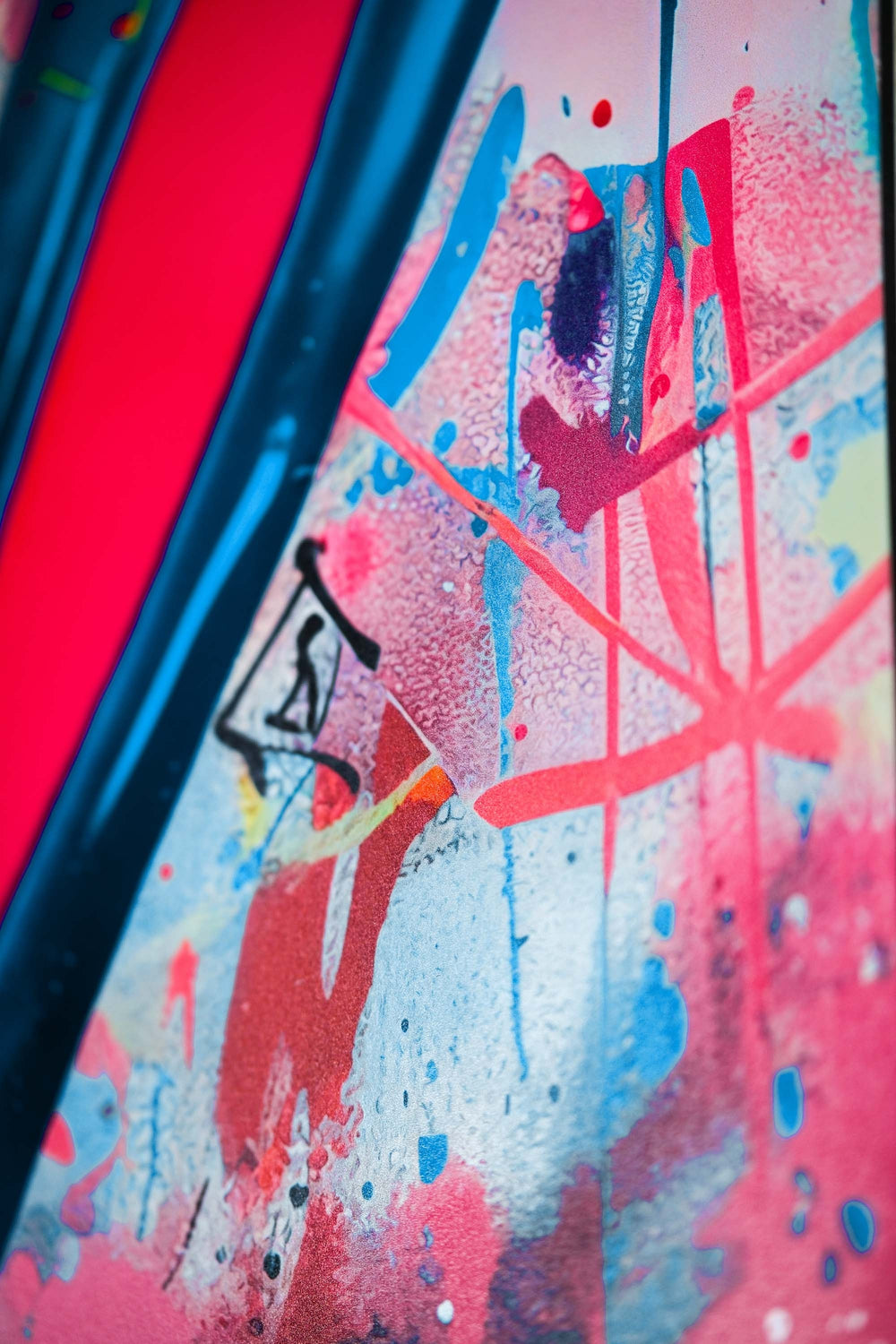 Urban Rebel Bot — 3D Haptic Embossed High-Gloss Luxury Wall Art