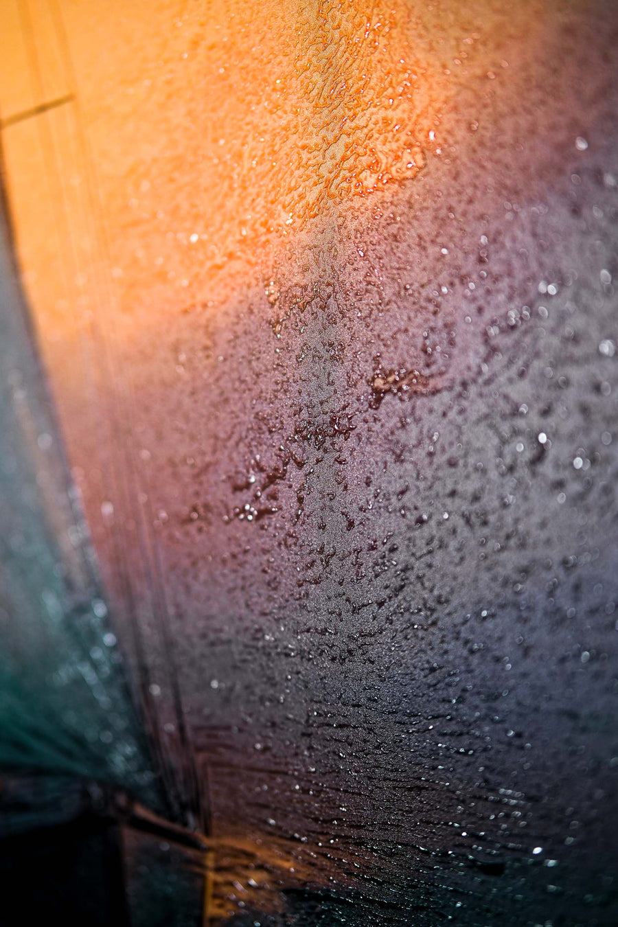 Azure Voyage: Golden Horizon — 3D Haptic Embossed High-Gloss Luxury Wall Art