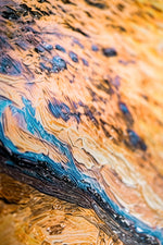 Splendore della costa azzurra — Quadro da parete di lusso 3D a rilievo aptico ad alta lucentezza