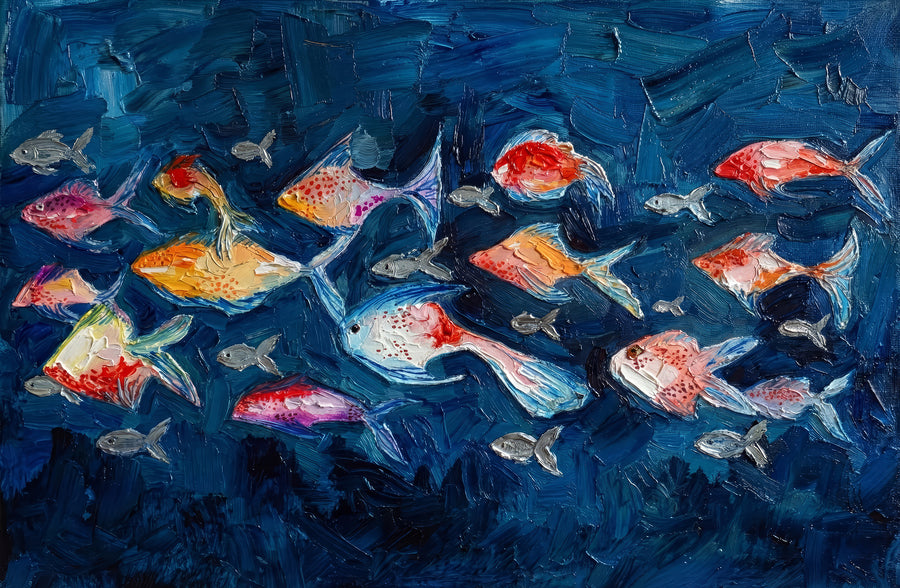 Cobalt Current Chorus — A Textured Deep-Sea Discovery