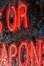 Urban Mandate — Una advertencia eléctrica en impasto 3D