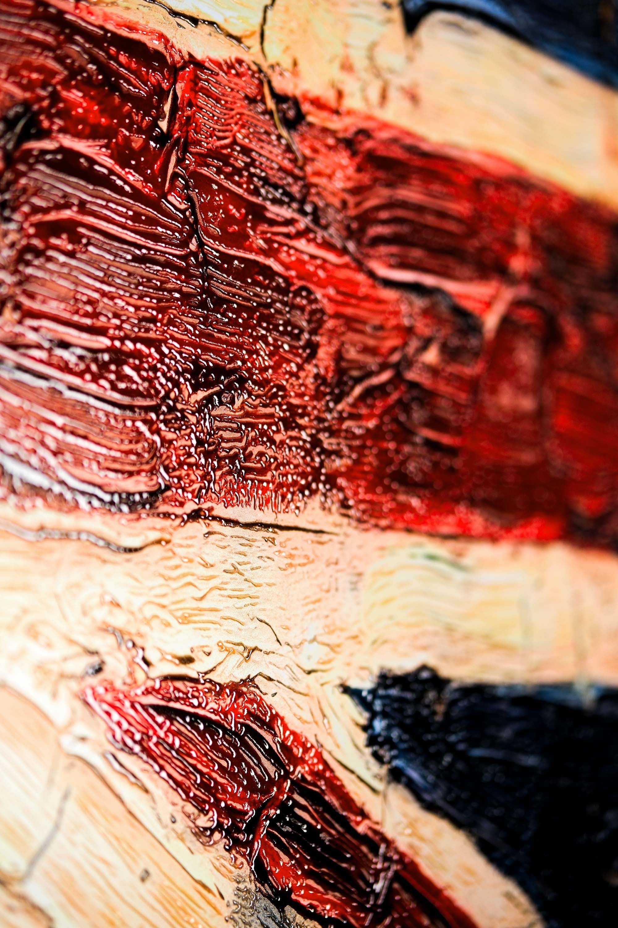 Imperial Heritage: Sculpted Union Jack — 3D Haptic Embossed High-Gloss Luxury Wall Art