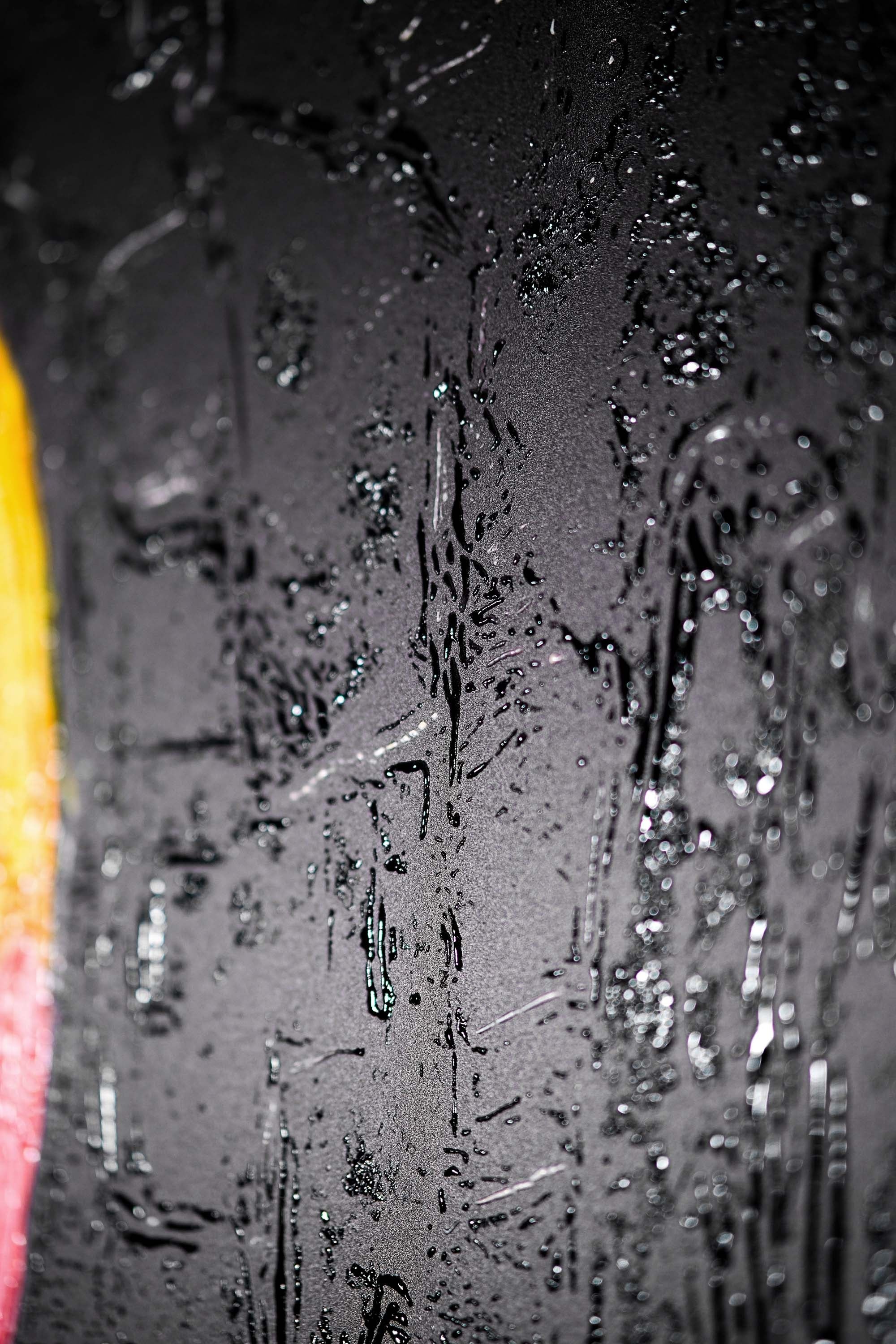 Velvet Drip — 3D Haptic Embossed High-Gloss Luxury Wall Art