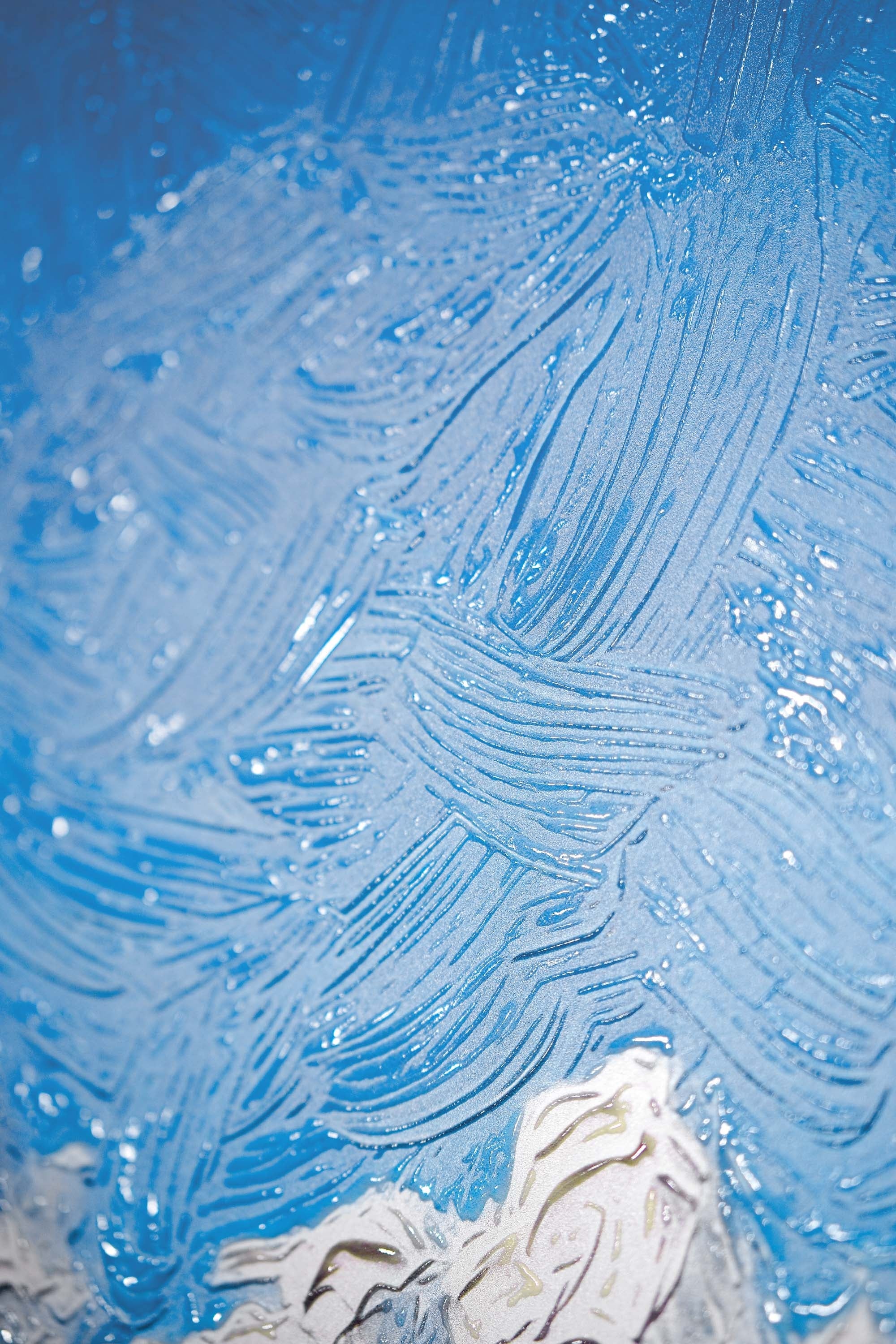 Azure Classic Cruise — 3D Haptic Embossed High-Gloss Luxury Wall Art