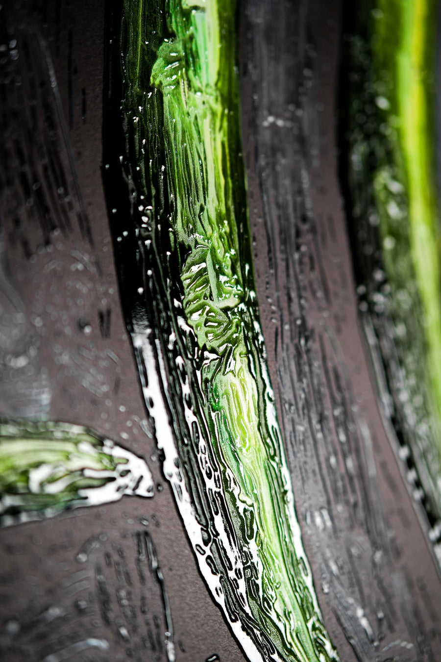 Radiant Spice Spectrum — 3D Haptic Embossed High-Gloss Luxury Wall Art