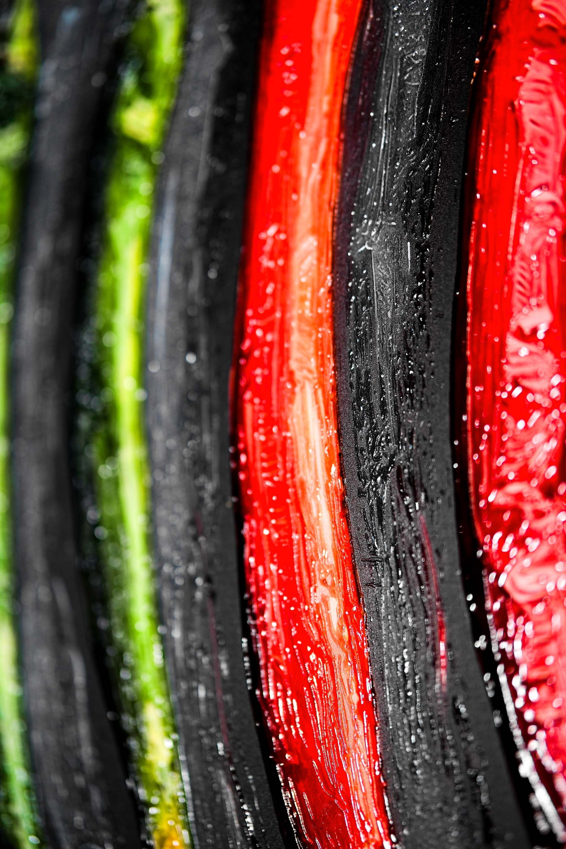 Radiant Spice Spectrum — 3D Haptic Embossed High-Gloss Luxury Wall Art