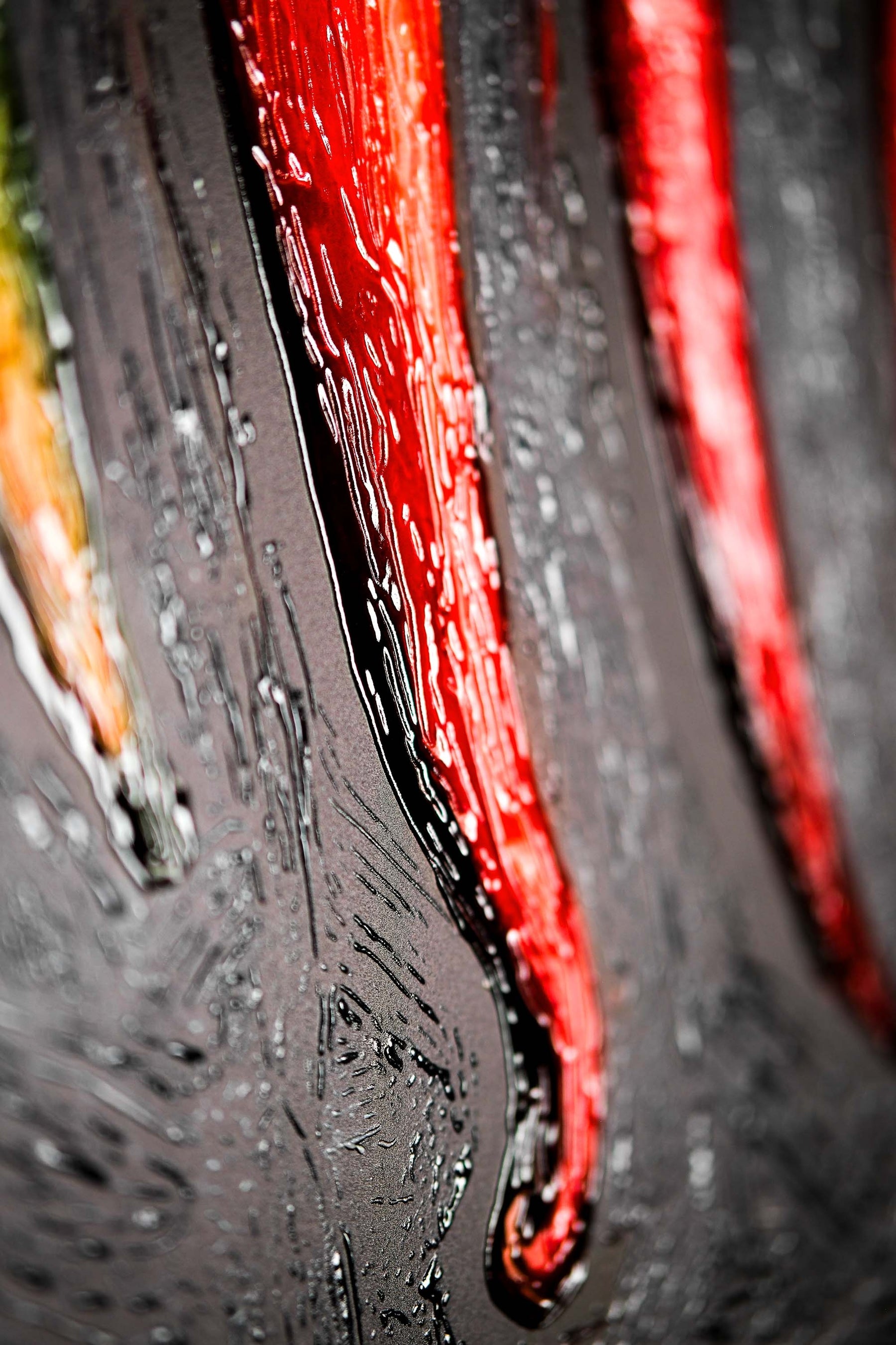 Radiant Spice Spectrum — 3D Haptic Embossed High-Gloss Luxury Wall Art