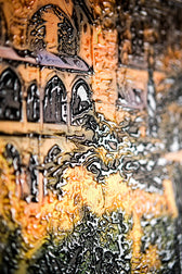 Eternal Sultan Ahmed Radiance — 3D Haptic Embossed High-Gloss Luxury Wall Art