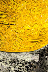 Golden Savannah Sentinel — 3D Haptic Embossed High-Gloss Luxury Wall Art